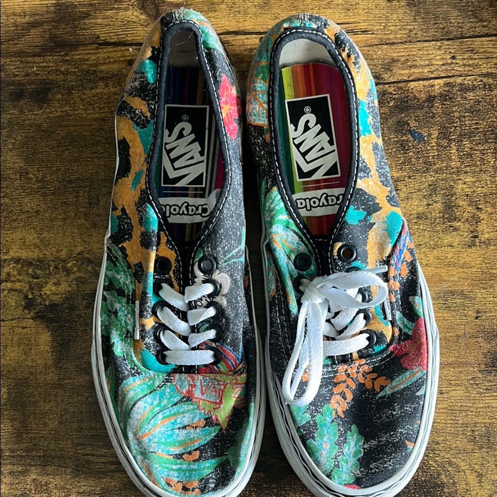 Vans Multicolor Tropical Print Sneakers